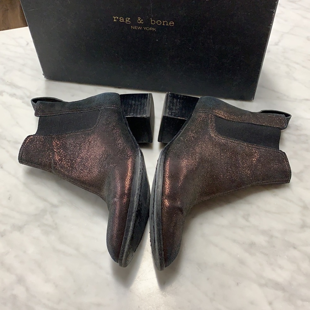 Rag & Bone Walker Bootie in Copper Size 7 - Picture 10 of 13